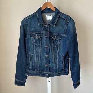 Old Navy Dark Denim Jean Jacket Size Medium